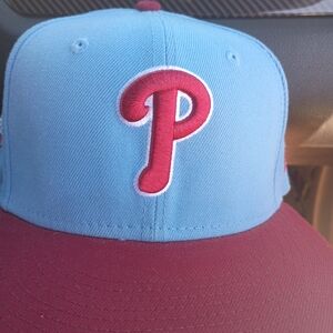 Philadelphia Padres Blue and Red Baseball Cap